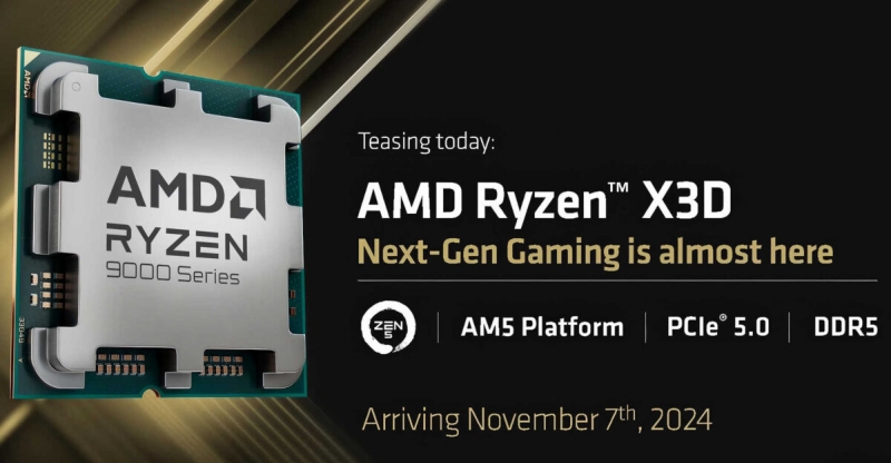 
AMD анонсувала Ryzen 9000 X3D та здешевлення решти нових процесорів 