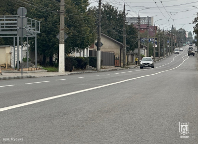 У Чернівцях на ділянці важливої вулиці завершили поточний ремонт