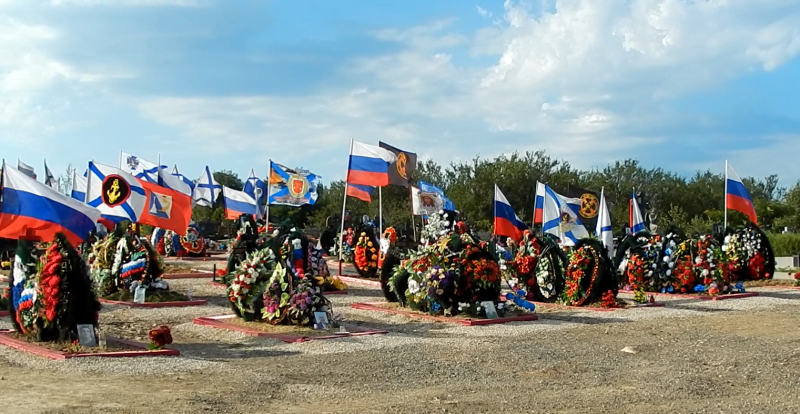 У Криму поховали ще одного військового РФ, який загинув на війні проти України