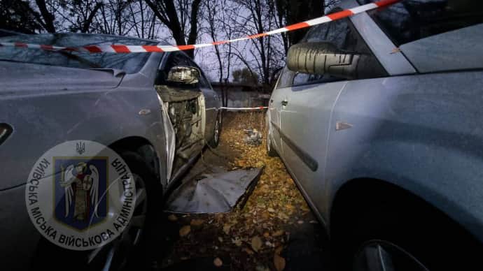 Атака ''Шахедів'' на Київ: горіла багатоповерхівка, двоє людей постраждали 