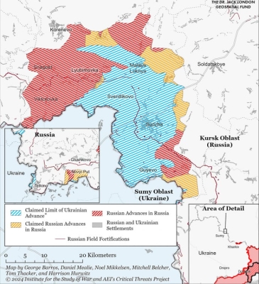 ISW: Північнокорейські солдати воюють поруч із росіянами в Курській області 