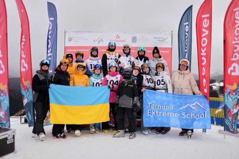 Сніговий успіх: спортсмени з Тернополя блискуче виступили на чемпіонаті України у Буковелі (ФОТО)