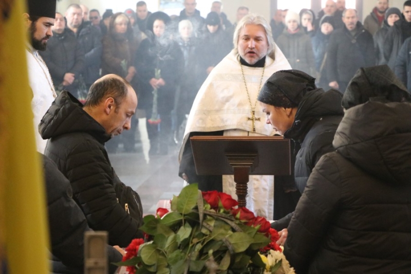 Полтавська громада попрощалася із Михайлом Деревяновим, який загинув унаслідок ракетного удару рф