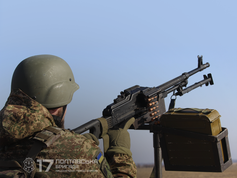 Нацгвардійці Полтавщини збили ворожий дрон-камікадзе